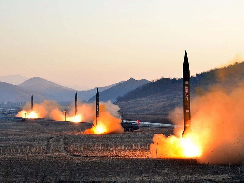 North Korean missiles