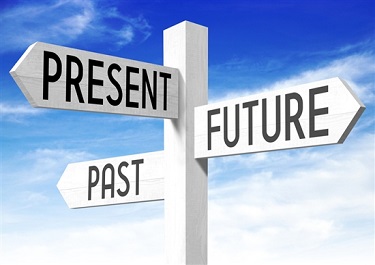 past, present future signs